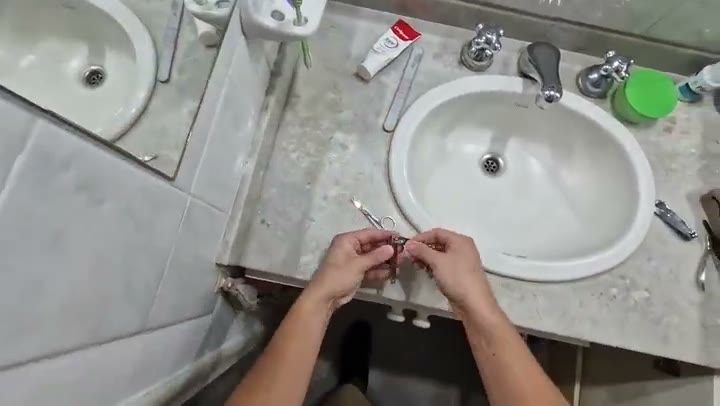 Bathroom clean